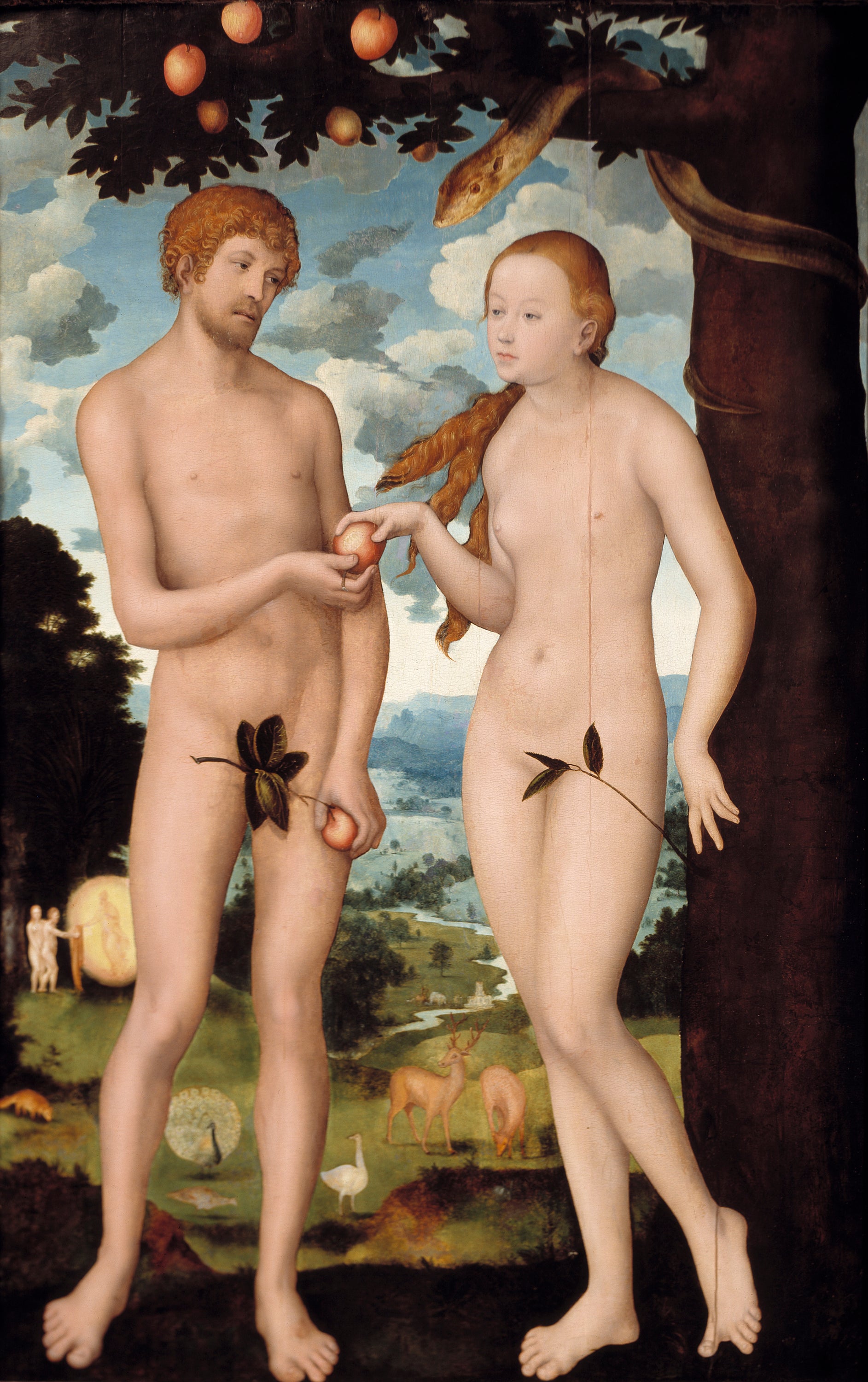 Adam et Ève - Lucas Cranach the Elder