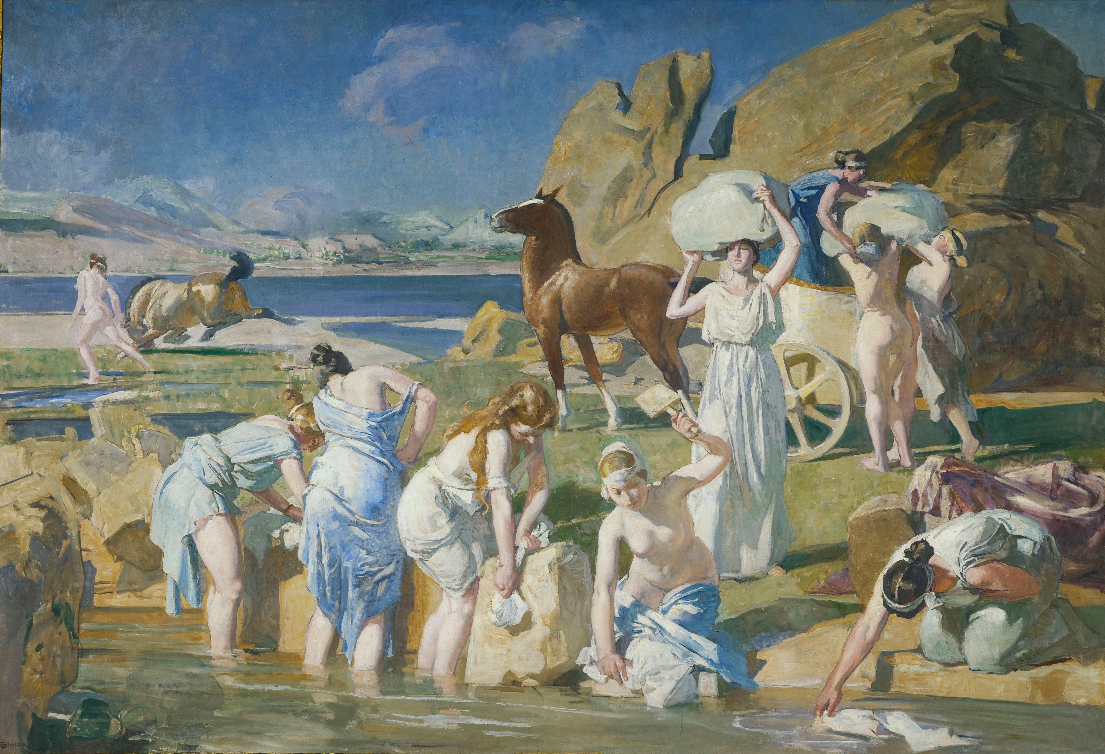 Nausicaa - Lucien Simon