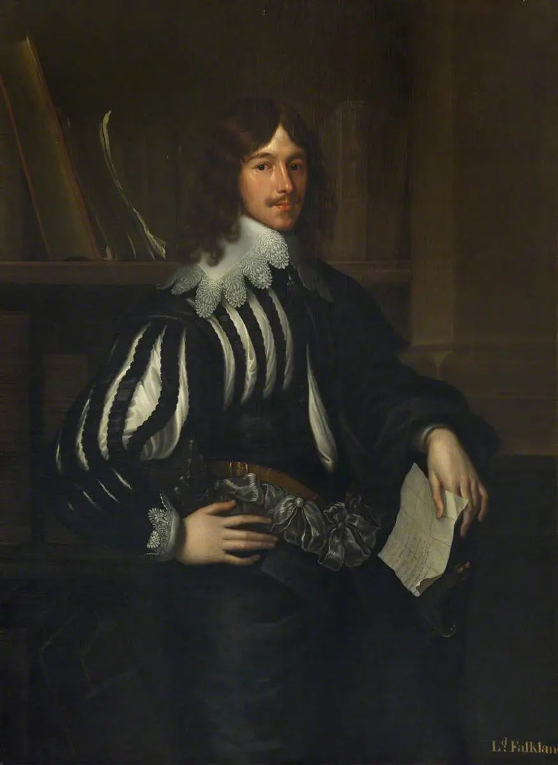 Lucius Cary (1609/1610–1643), 2º visconde de Falkland - Antoine van Dyck