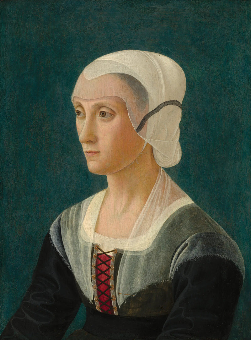 Retrato de Lucrèce Tornabuoni - Domenico Ghirlandaio