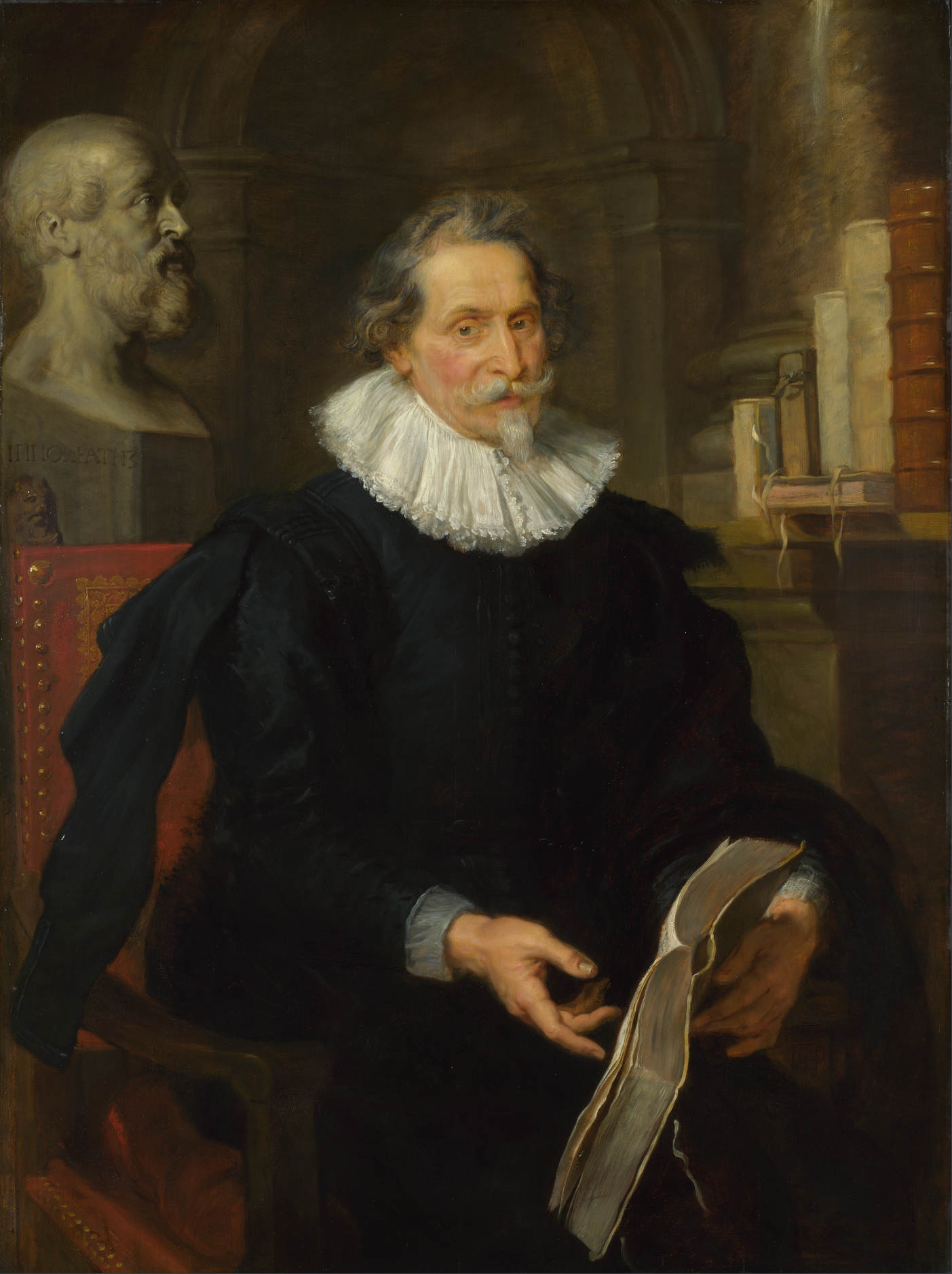 Portrait de Ludovicus Nonnius - Peter Paul Rubens