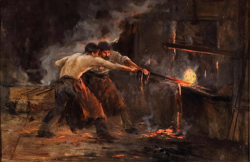 Les Forgerons - Juan Luna