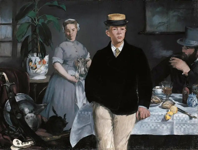 O Almoço no Ateliê - Édouard Manet