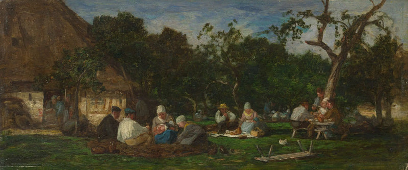 Honfleur: A Fazenda Saint-Siméon - Eugène Boudin