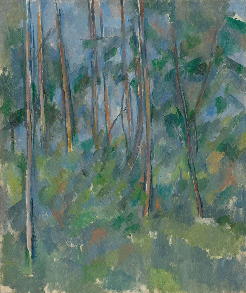 Sub-bosque - Paul Cézanne