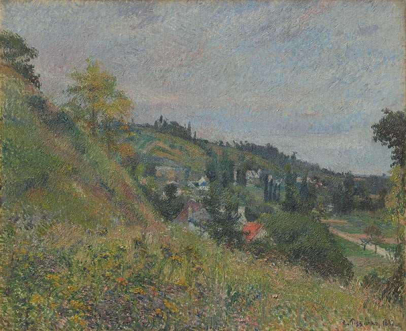 As Colinas do Repolho, Pontoise - Camille Pissarro