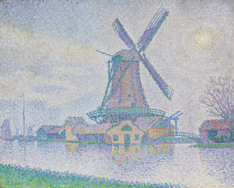 Moinho de Edam - Paul Signac