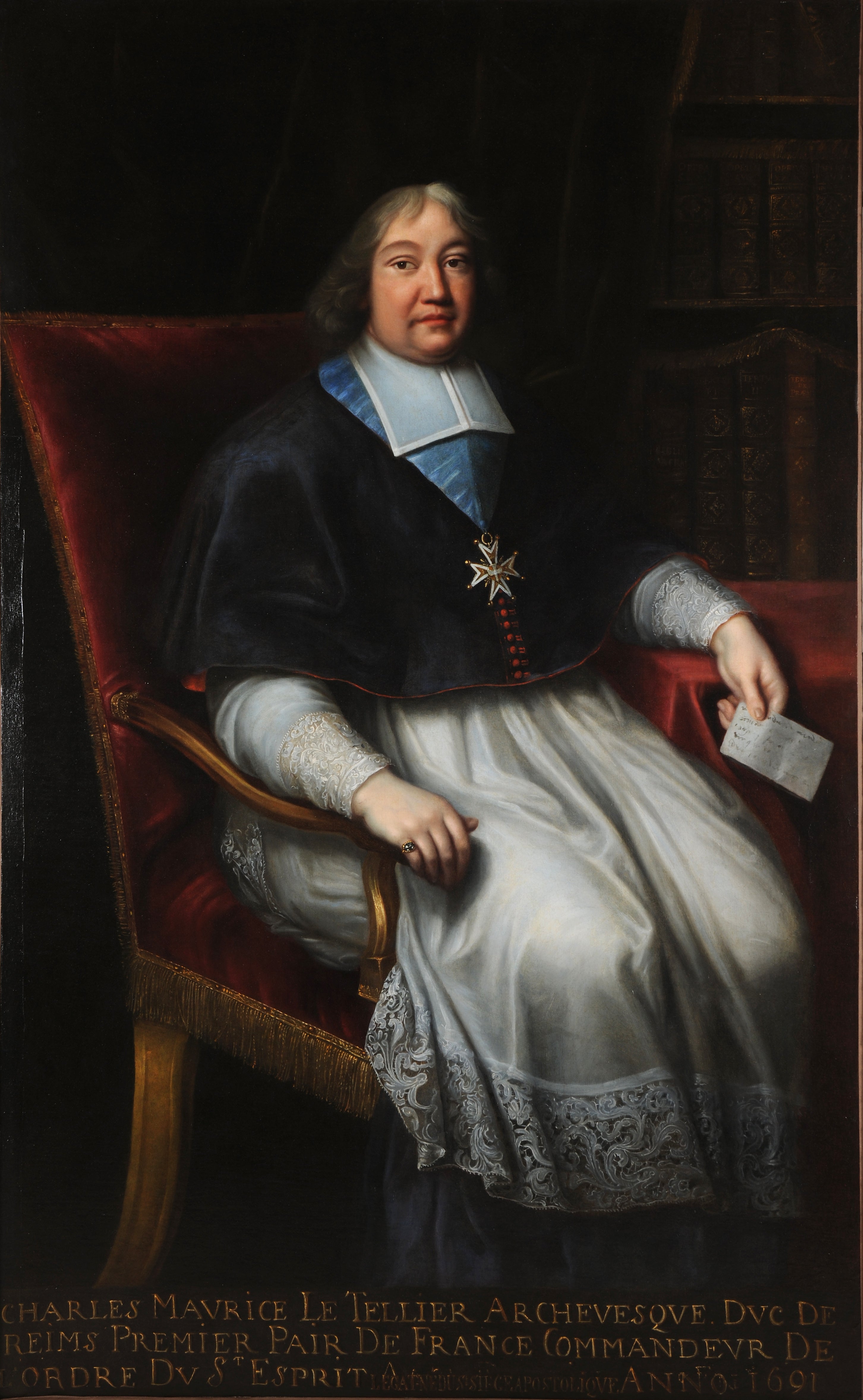 Monseigneur Charles-Maurice Le Tellier - Pierre Mignard