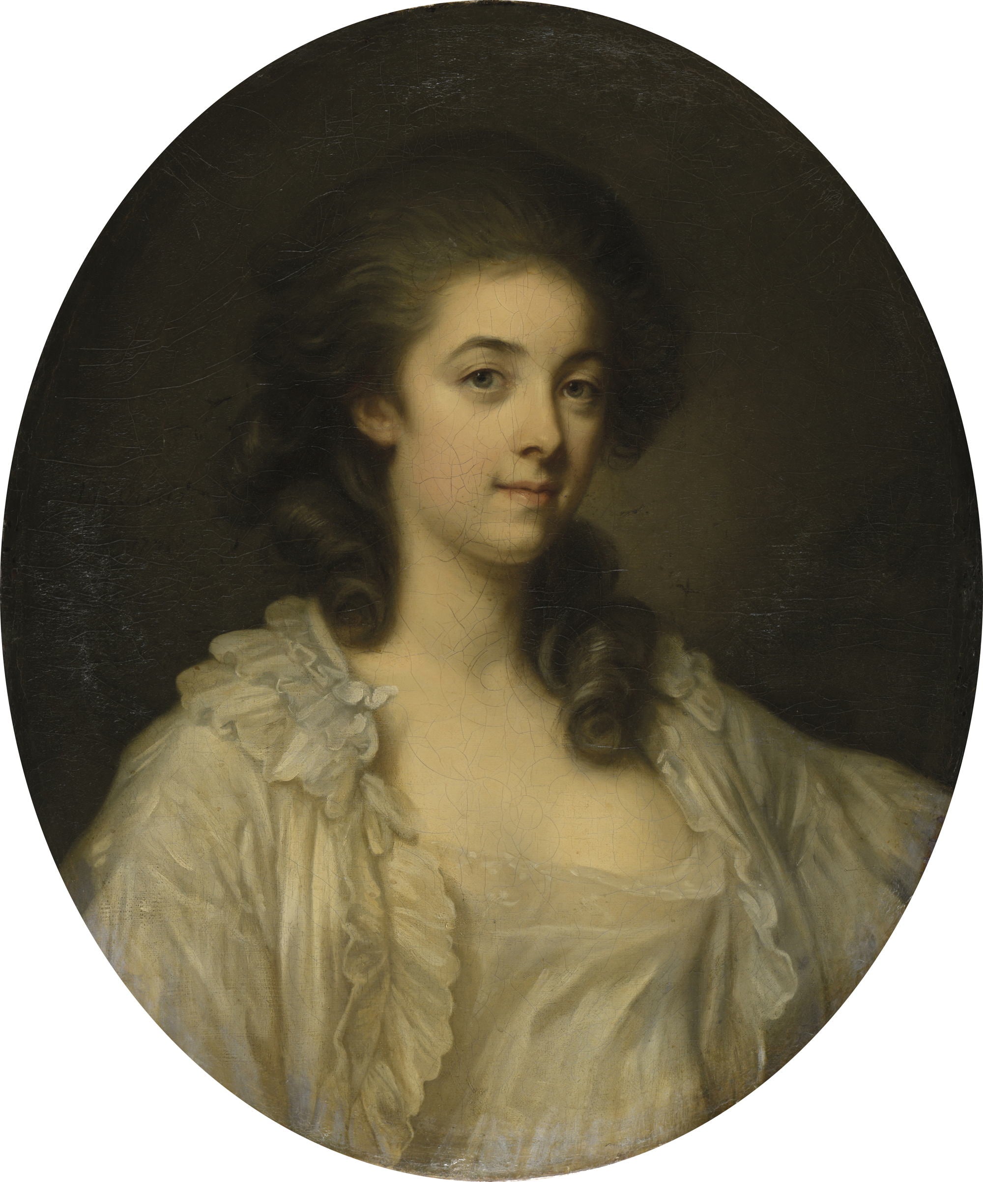 Portrait de Madame de Champcenetz - Jean-Baptiste Greuze