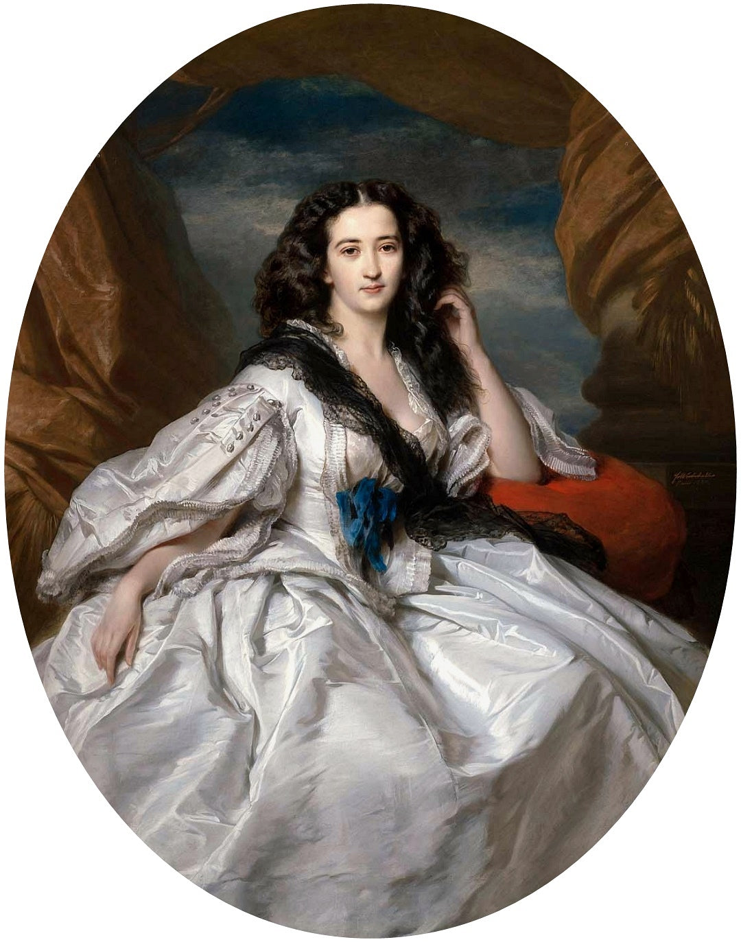 Wiencyzyslawa Barczewksa, Madame de Jurjewicz - Franz Xaver Winterhalter