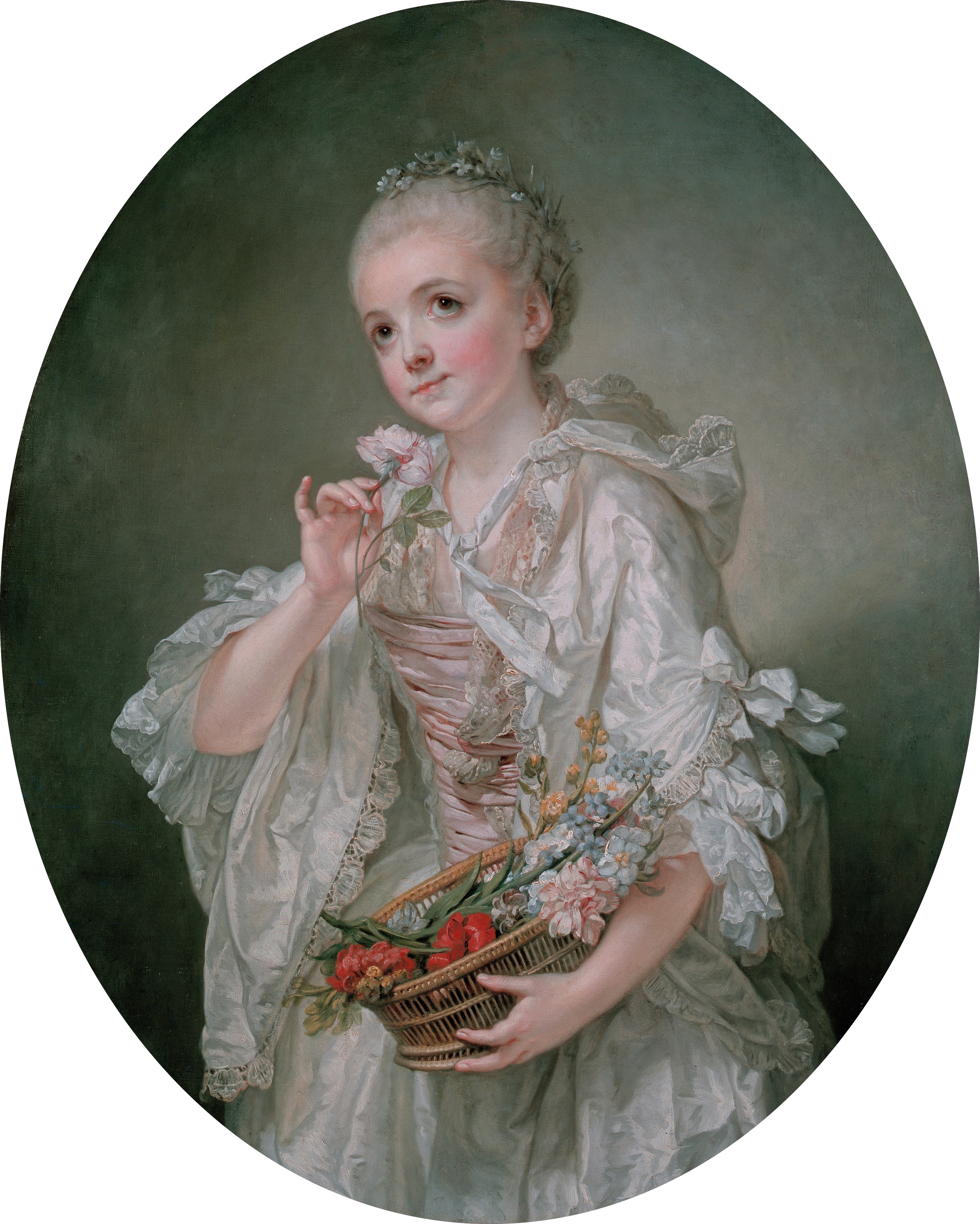 Portrait de Madeleine Barberie de Courteilles - Jean-Baptiste Greuze
