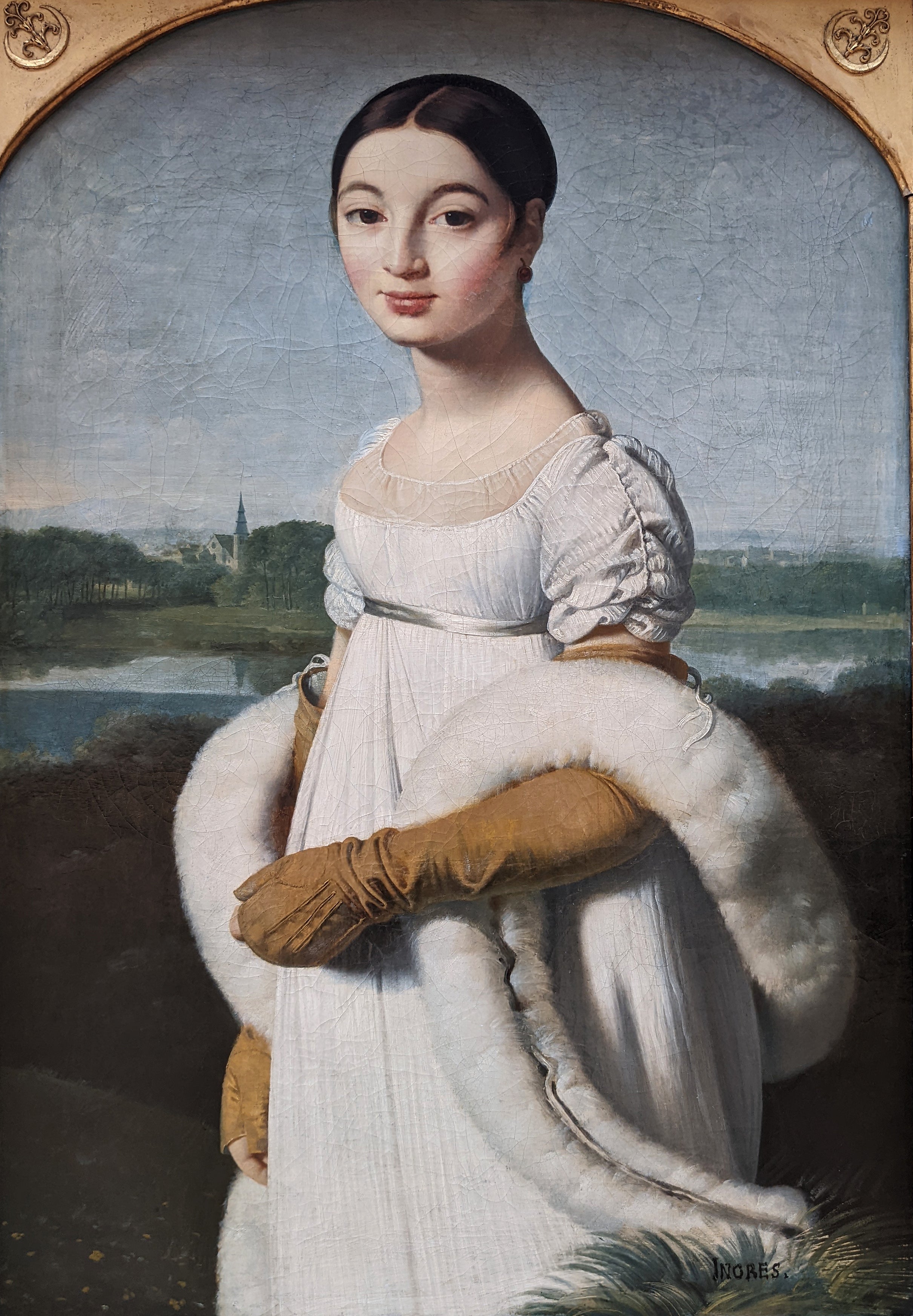 Senhorita Caroline Rivière - Jean-Auguste-Dominique Ingres
