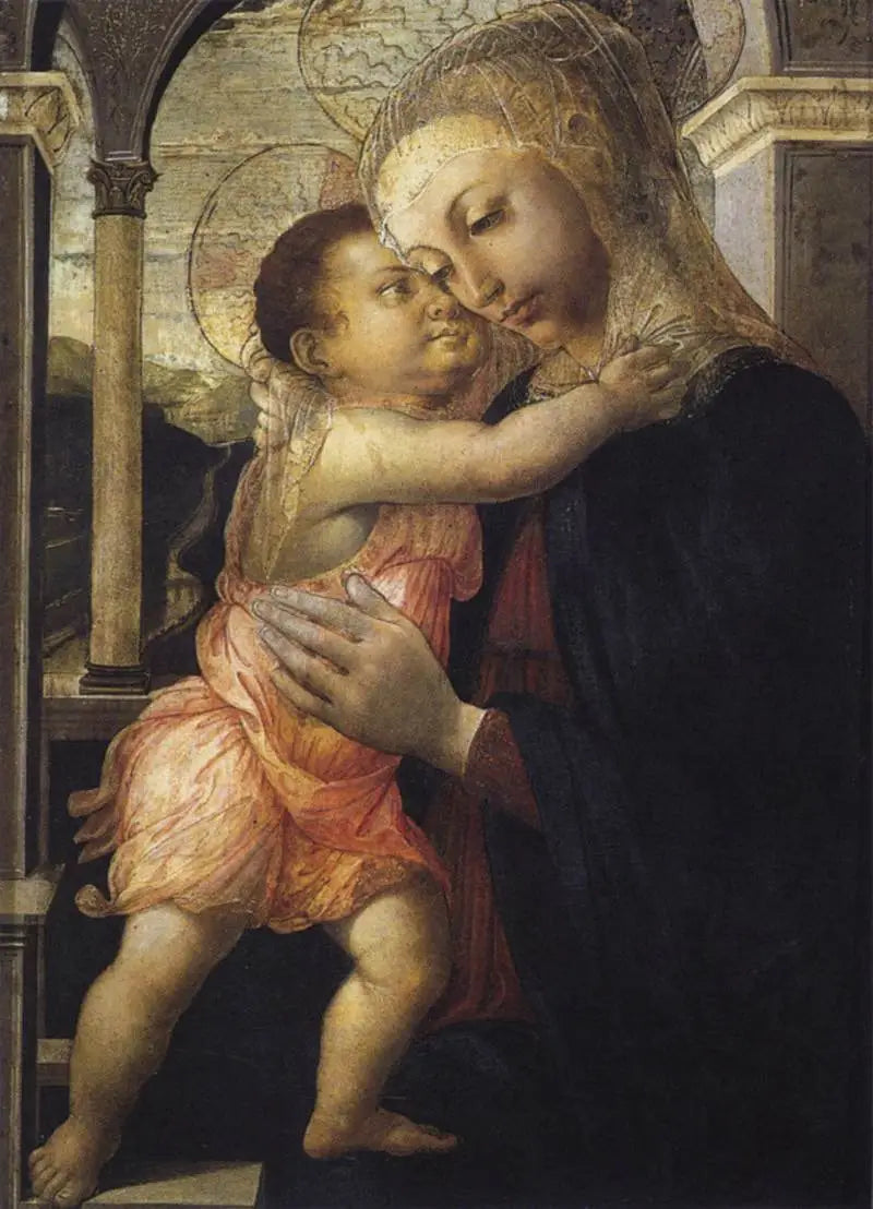 A Virgem da loggia - Sandro Botticelli