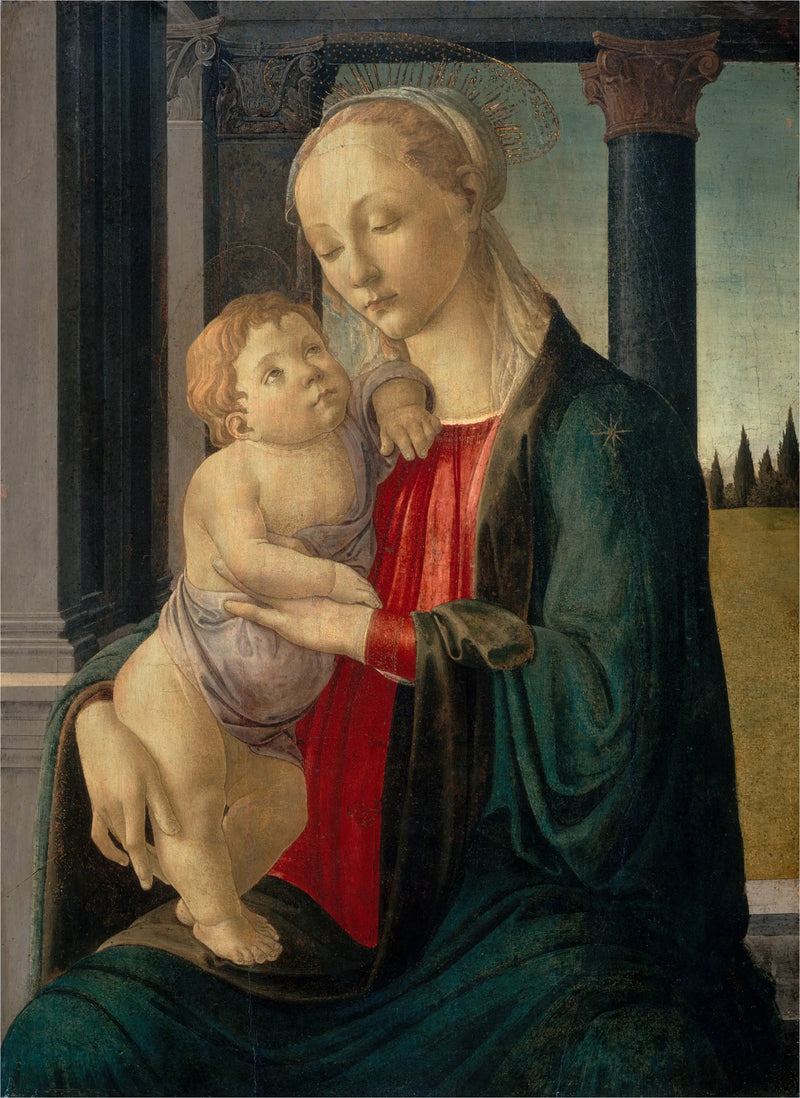 Virgem com o Menino - Sandro Botticelli