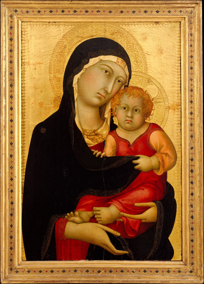 Virgem com o Menino - Simone Martini