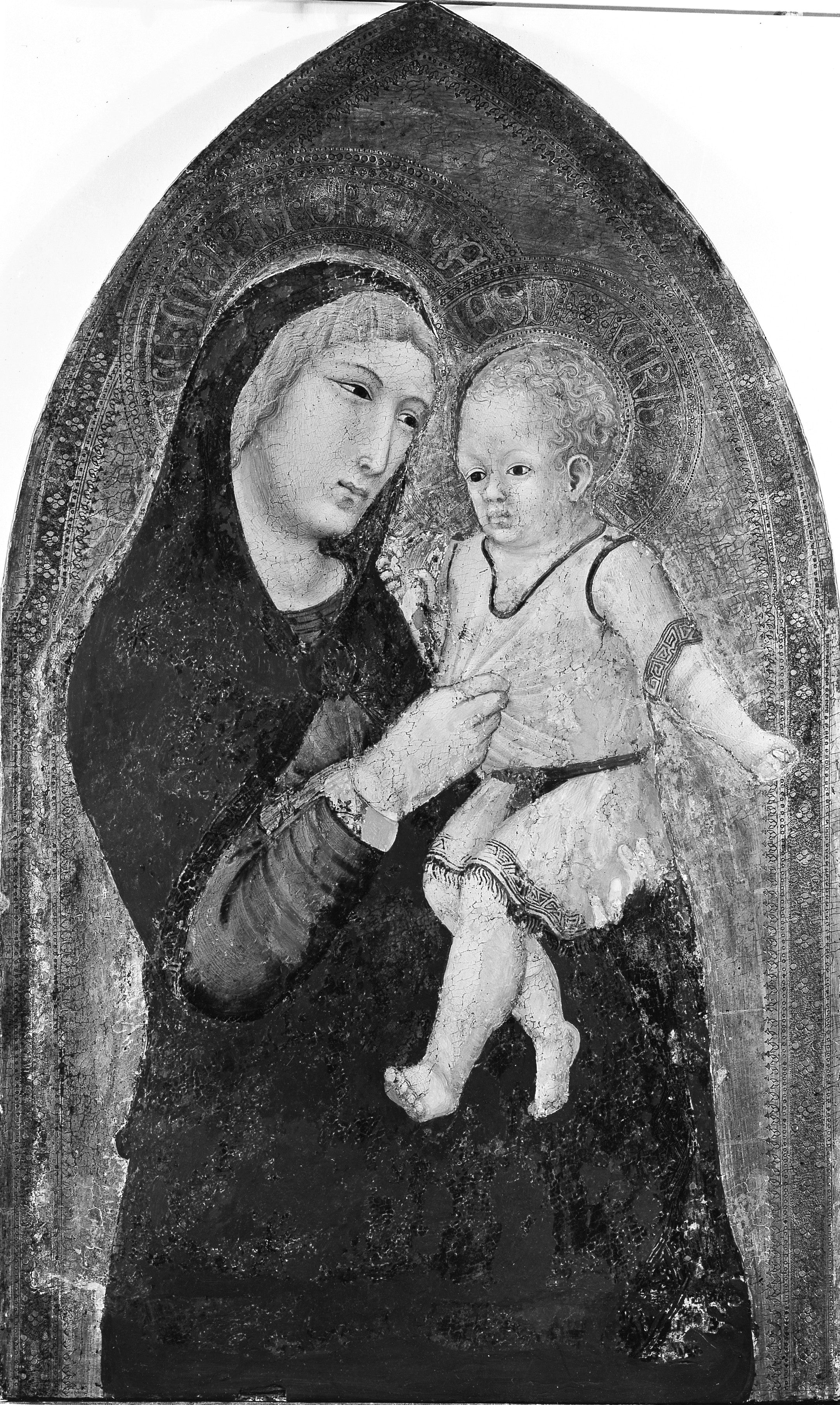 Vierge à l'Enfant - Ambrogio Lorenzetti