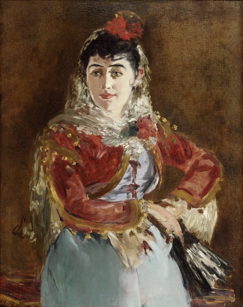 Retrato de Émilie Ambre no papel de Carmen - Édouard Manet