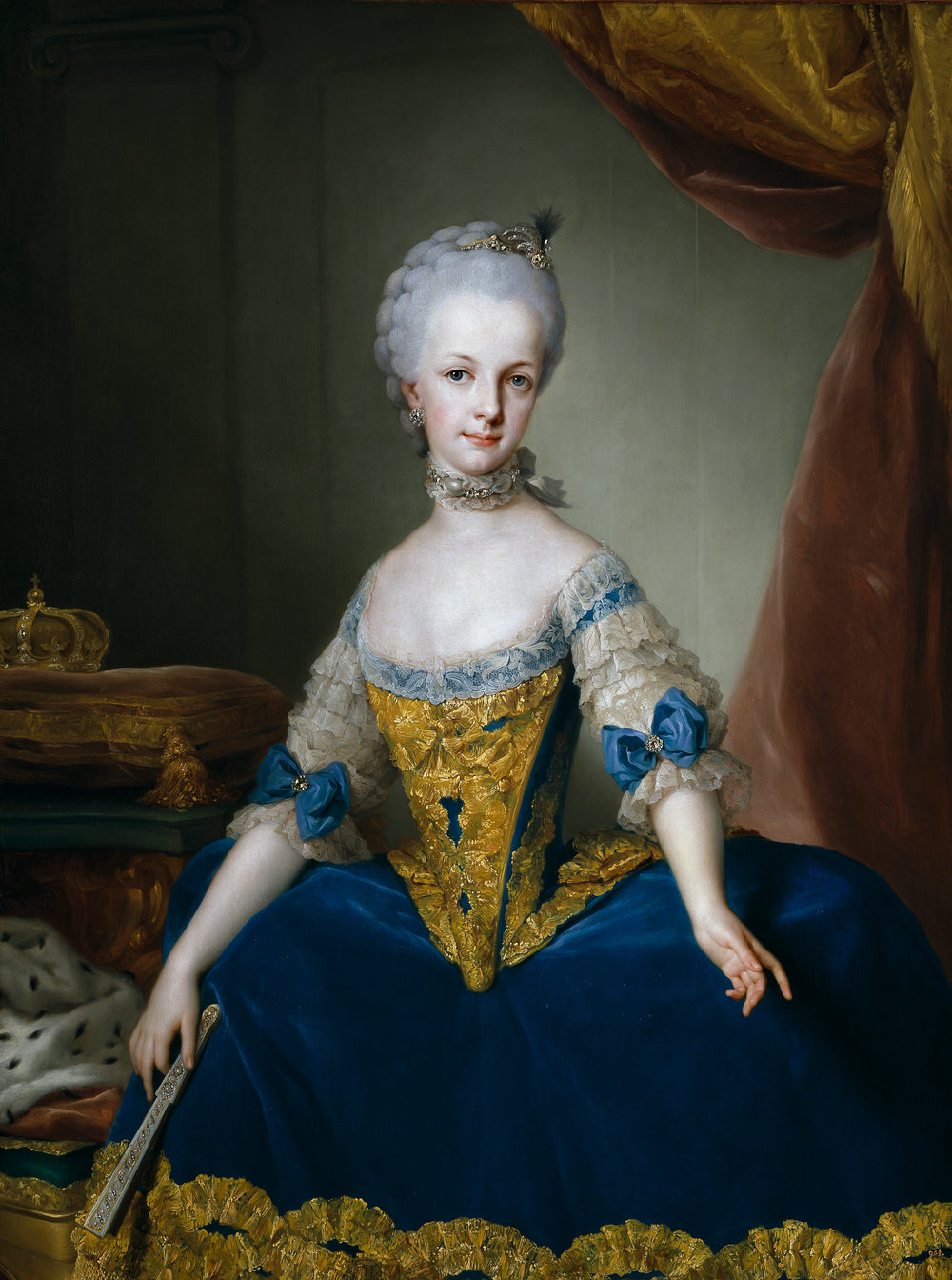 Marie-Josèphe d’Autriche - Anton Raphael Mengs - Alpha Reproduction