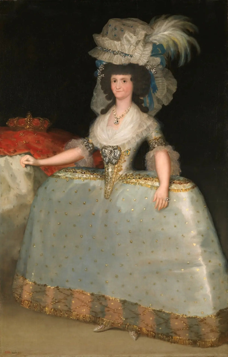 Retrato de Maria Luísa de Parma - Francisco de Goya