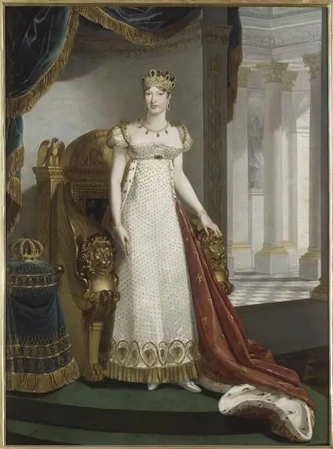 Retrato da imperatriz Marie-Louise - Marie-Guillemine Benoist