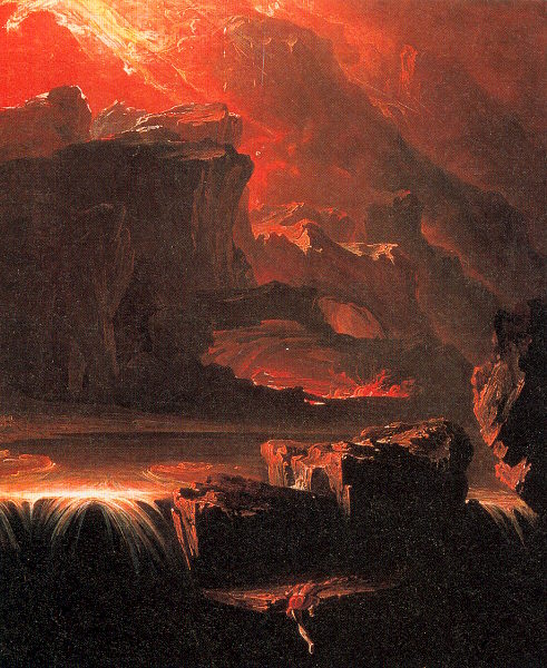 Sadak à la recherche des eaux de l'oubli - John Martin