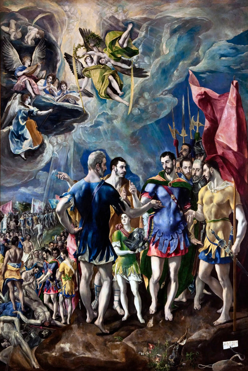 O Martírio de São Mauricio - El Greco