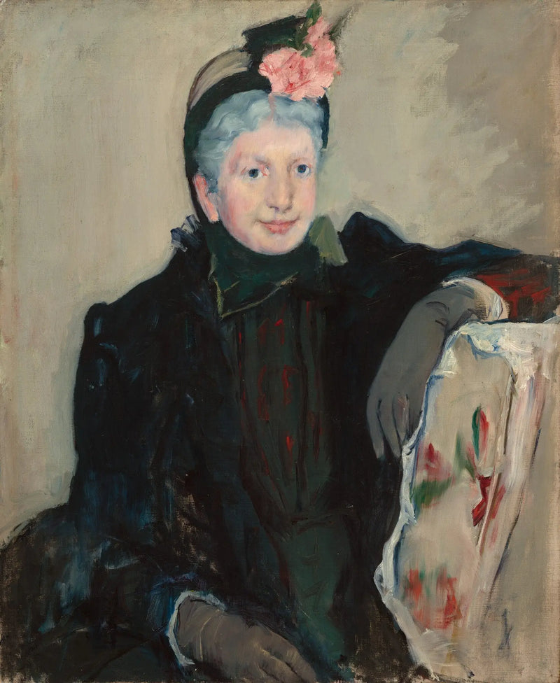 Retrato de uma senhora idosa - Mary Cassatt