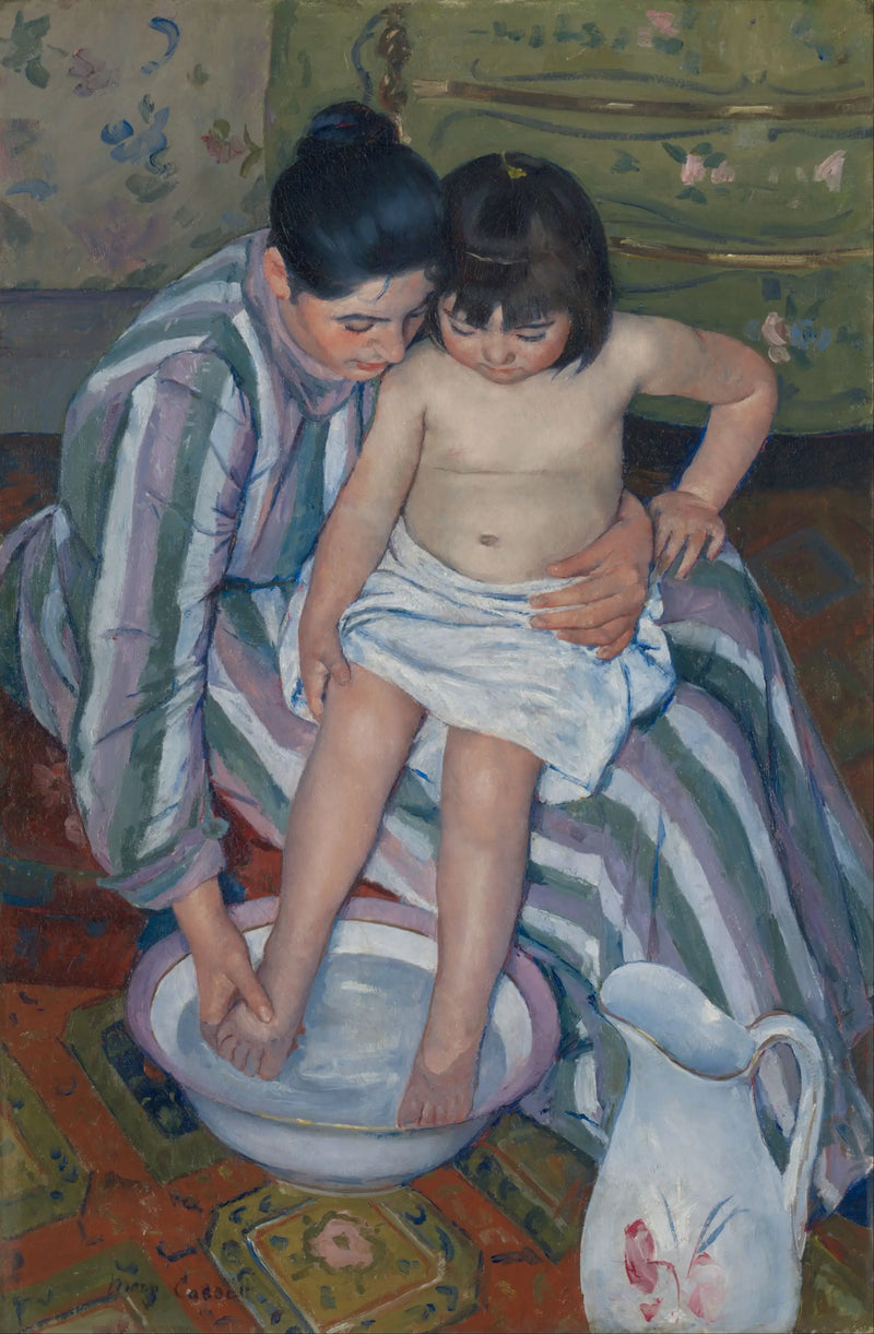 O Banho - Mary Cassatt