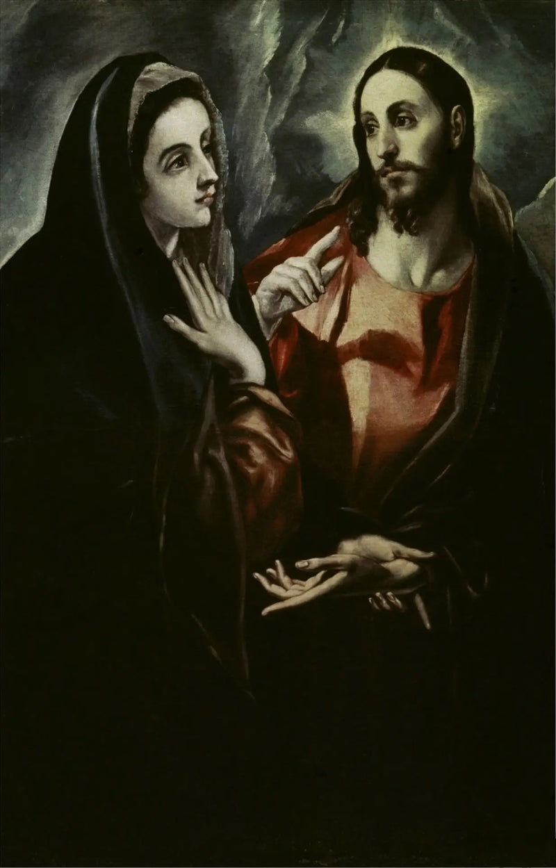 Despedida de Jesus a Maria - El Greco