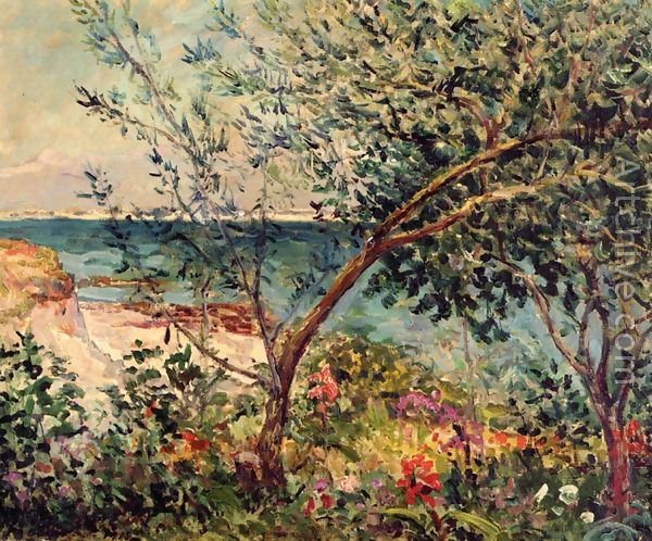 Jardim perto do mar - Maxime Maufra