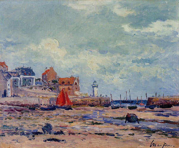 Sauzon na maré baixa - Maxime Maufra