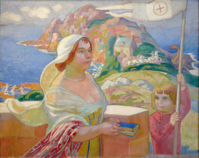 A Princesa na Torre - Maurice Denis