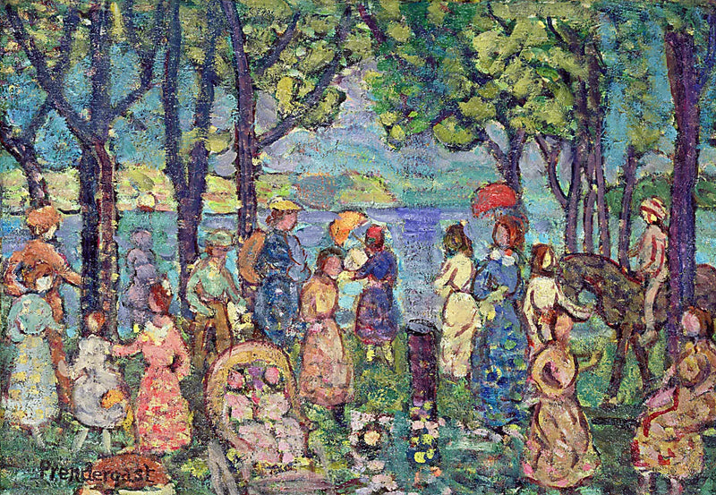 Verão, Nova Inglaterra - Maurice Prendergast