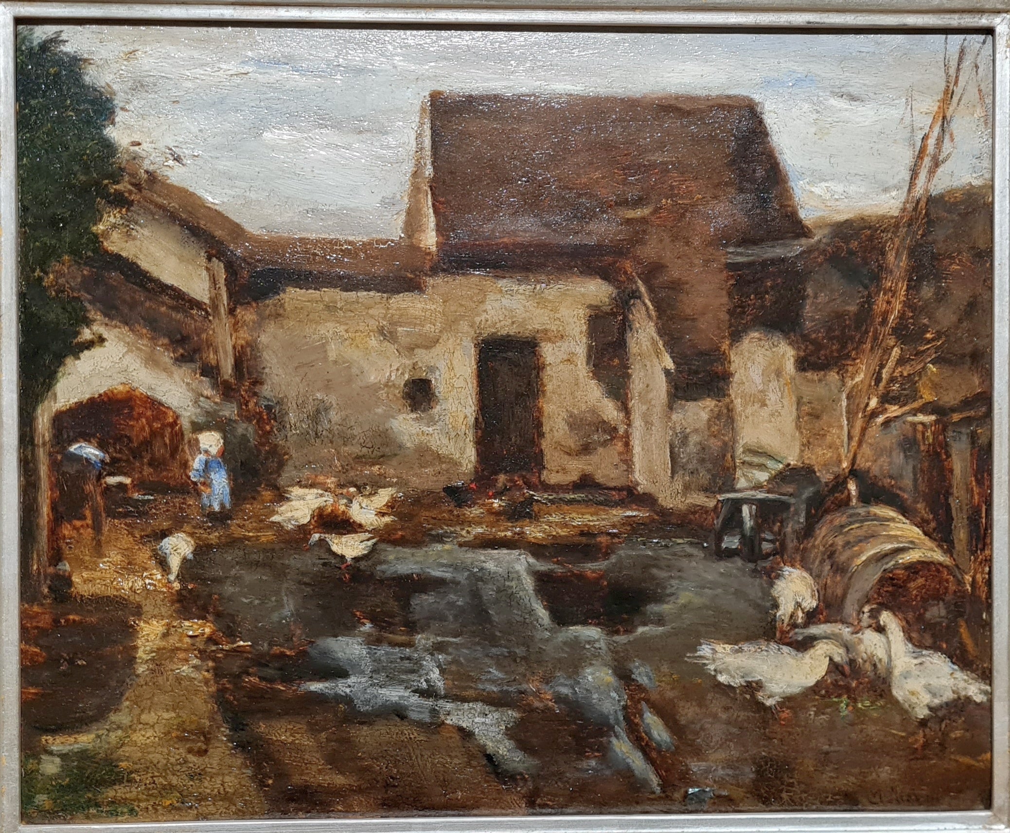 Fazenda em Barbizon - Max Liebermann