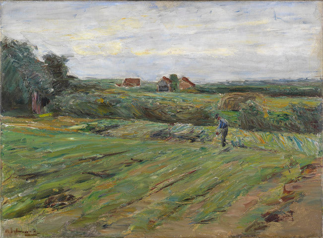 Campo de Colheita (Erntefeld) - Max Liebermann
