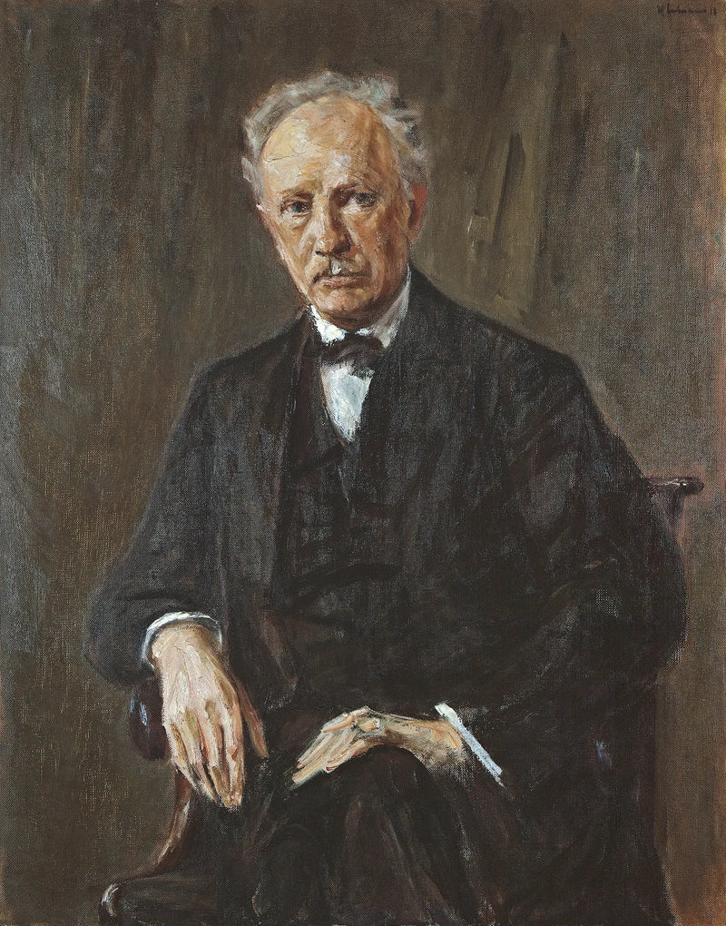 Retrato de Richard Strauss - Max Liebermann
