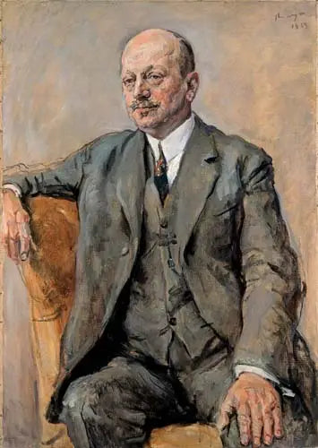 Retrato de Julius Freund - Max Slevogt