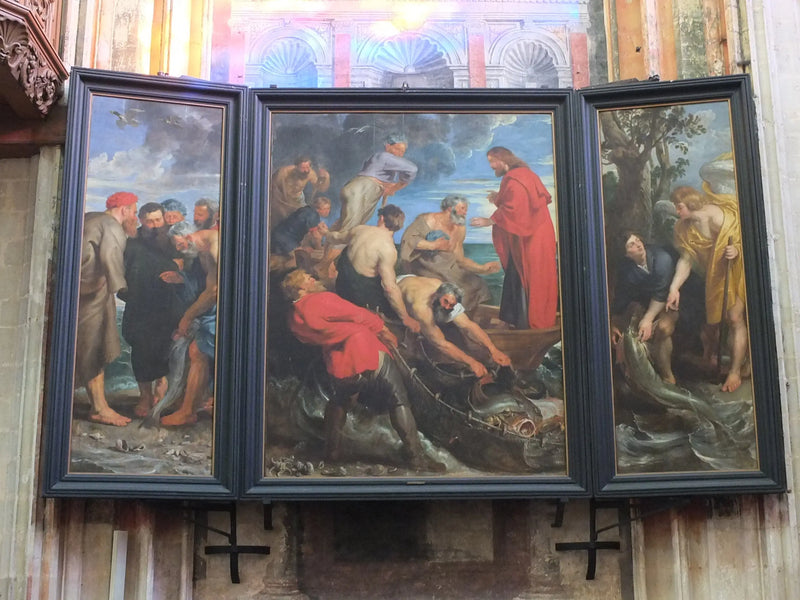 A pesca milagrosa, circa 1618-1619 - Peter Paul Rubens