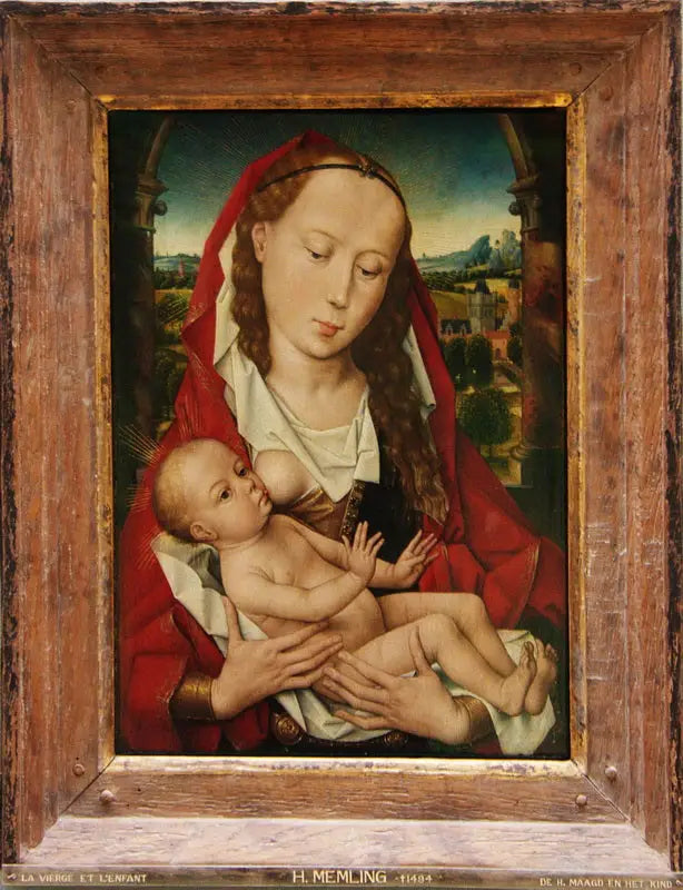 A Virgem com o Menino - Hans Memling