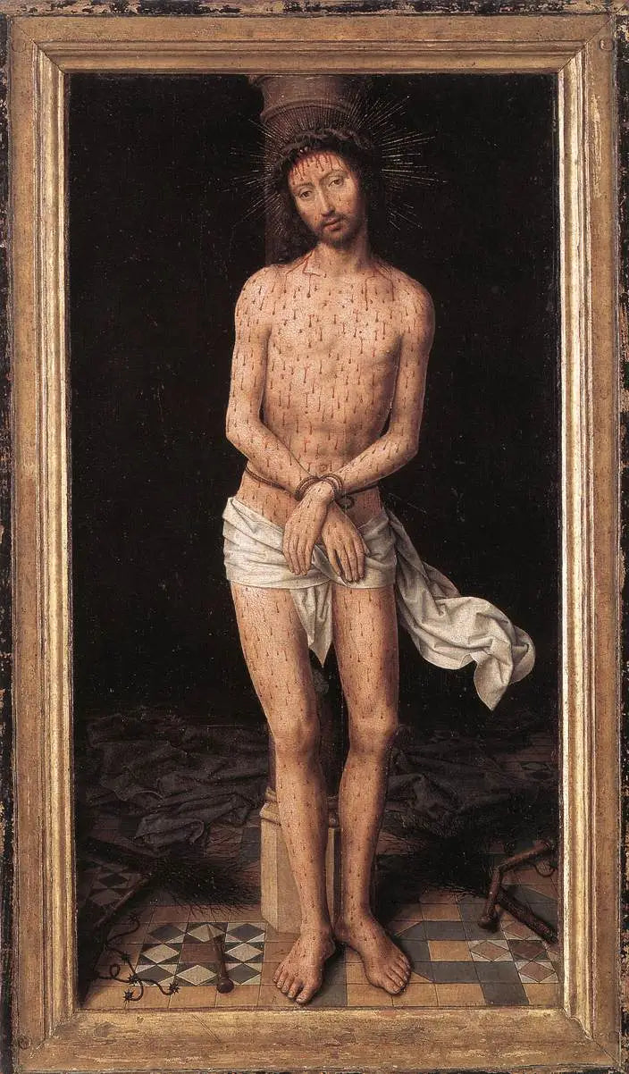 O Cristo na Coluna - Hans Memling