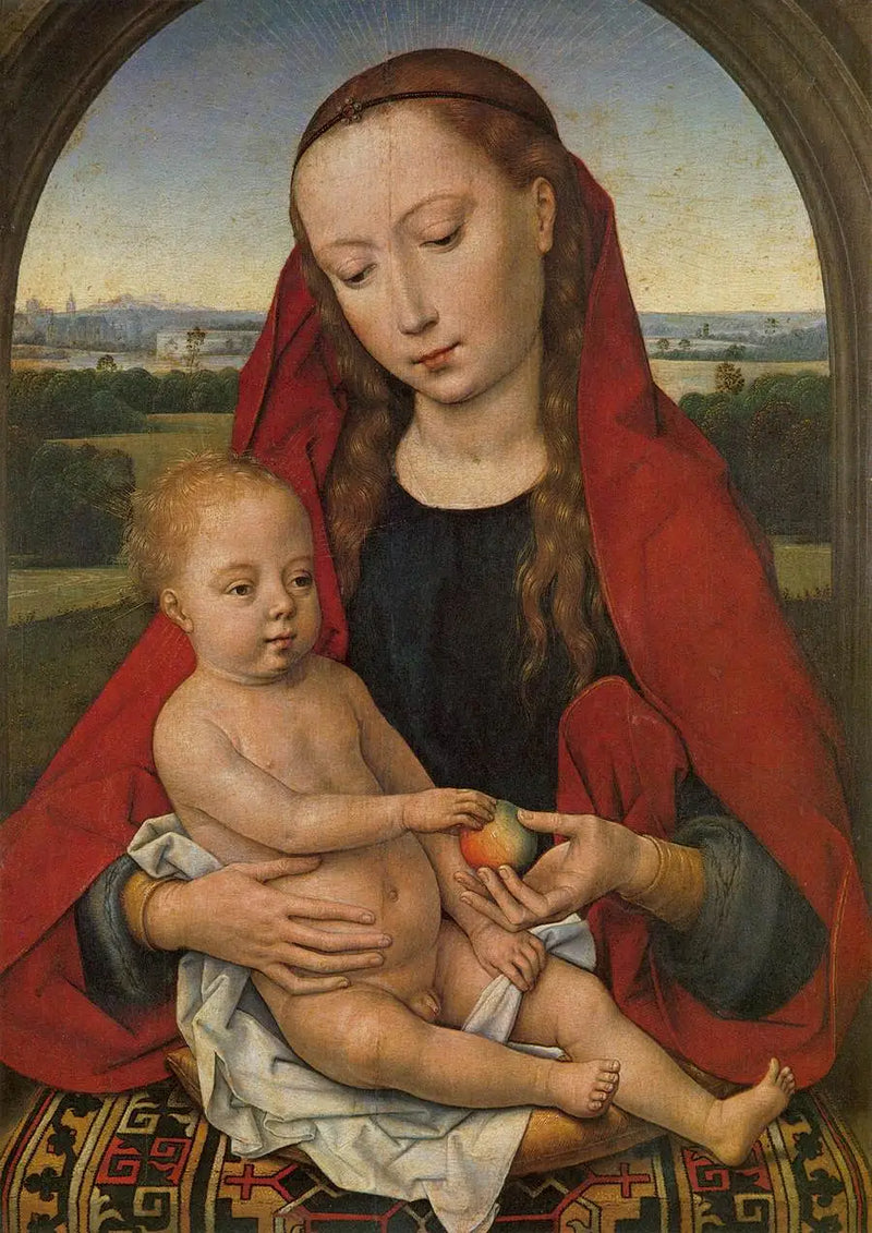 Virgem com o Menino - Hans Memling