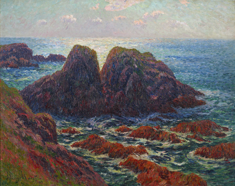 Homens de Finistère - Henry Moret
