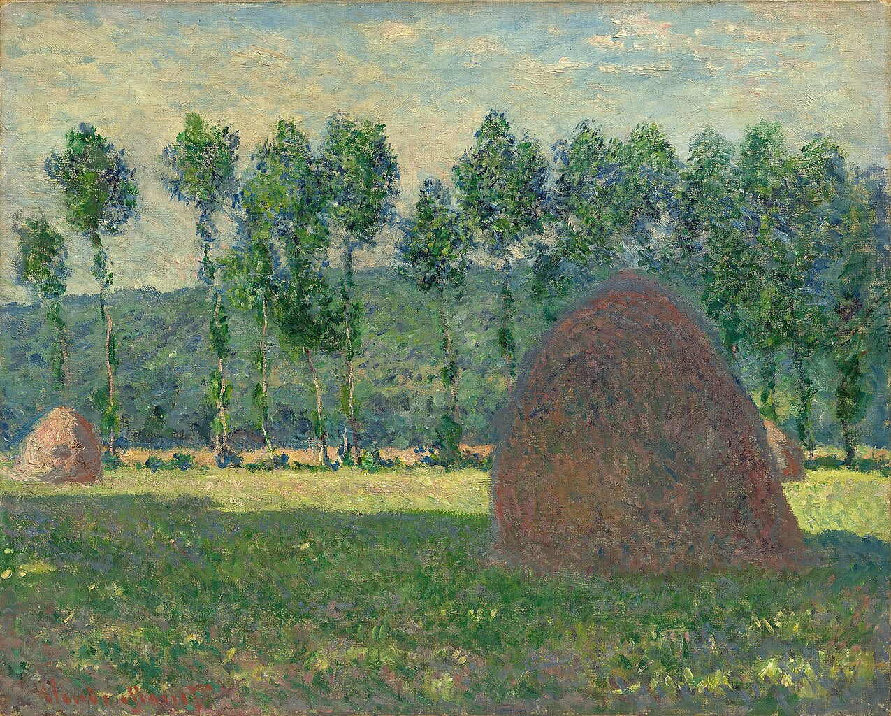 Moinho perto de Giverny - Claude Monet