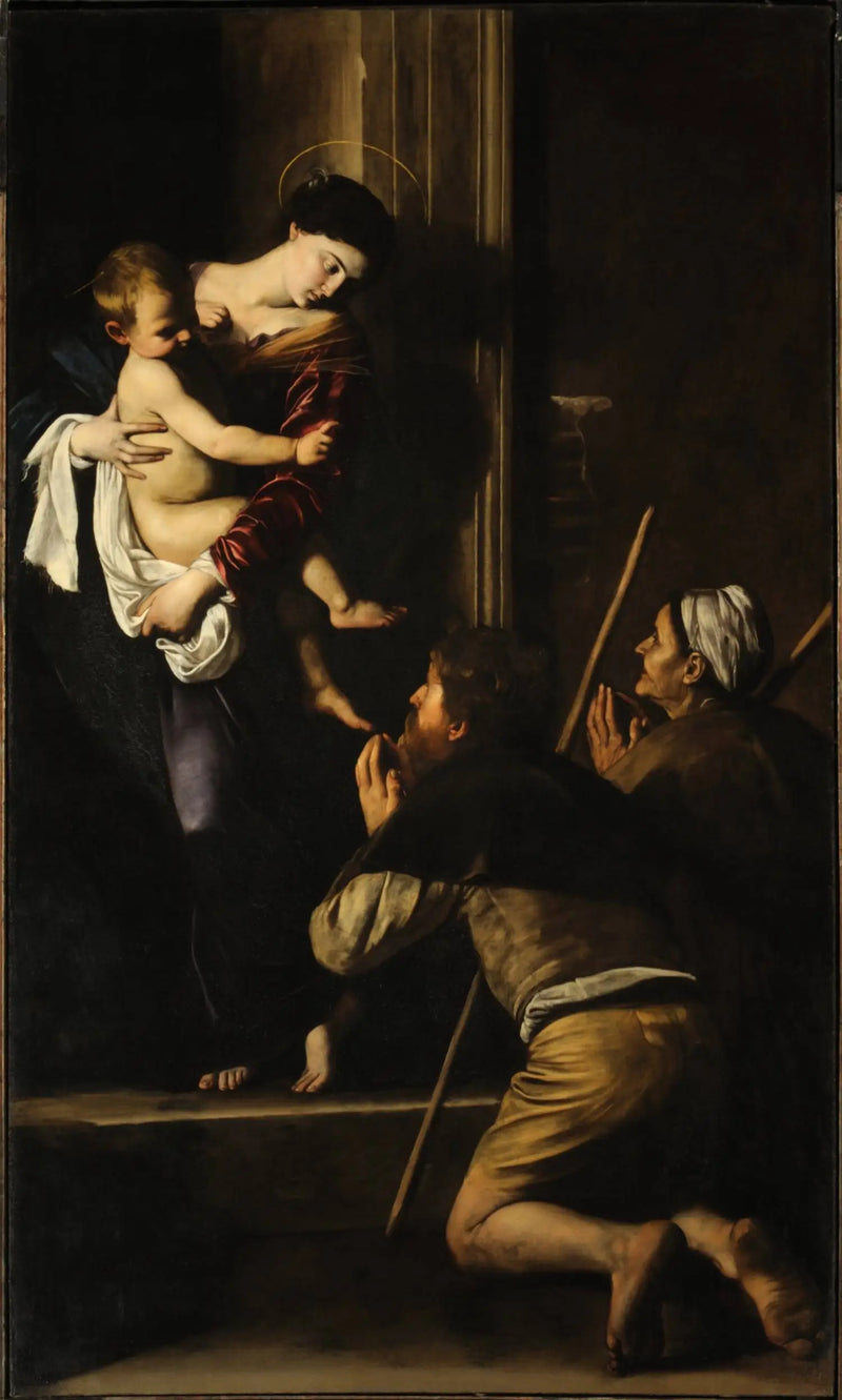 A Madona dos Peregrinos - Caravaggio