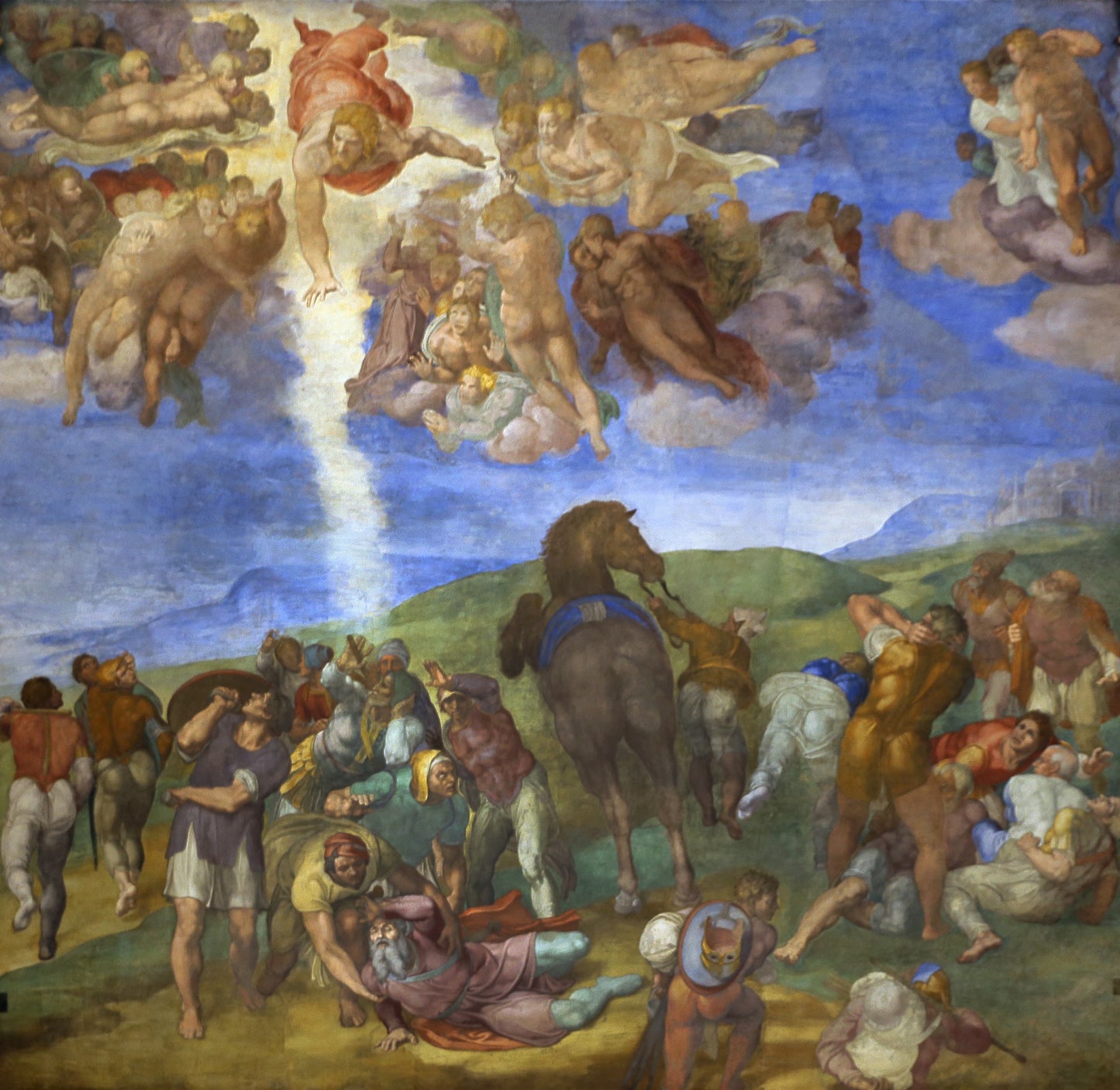 A Conversão de São Paulo – Michelangelo (cerca de 1542–1545)