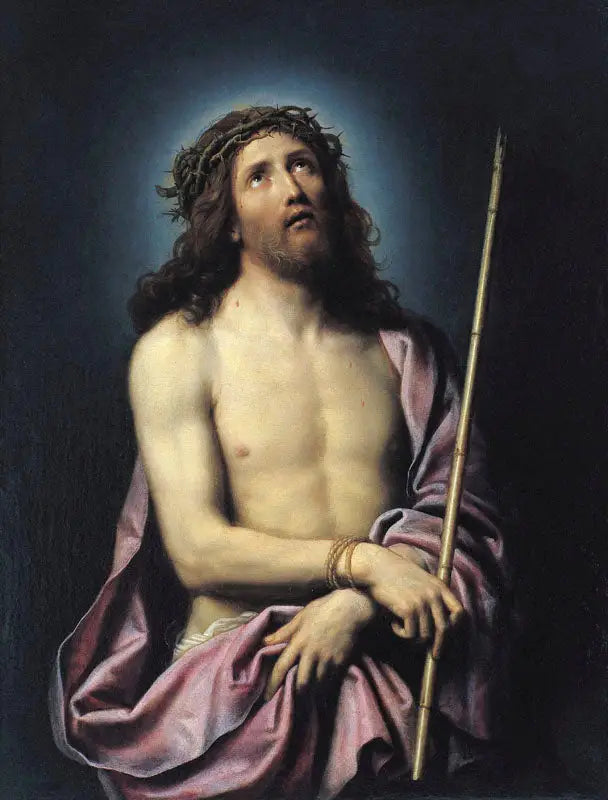 O Cristo com o caniço - Pierre Mignard