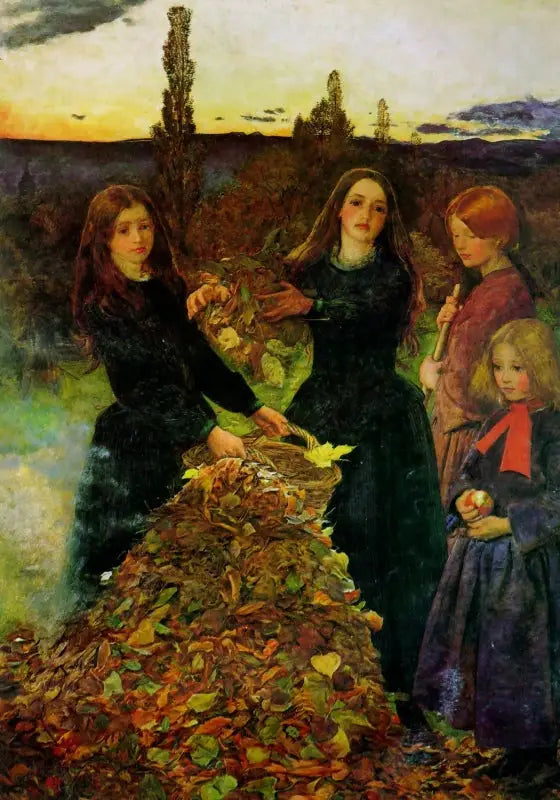 Folhas de Outono - John Everett Millais