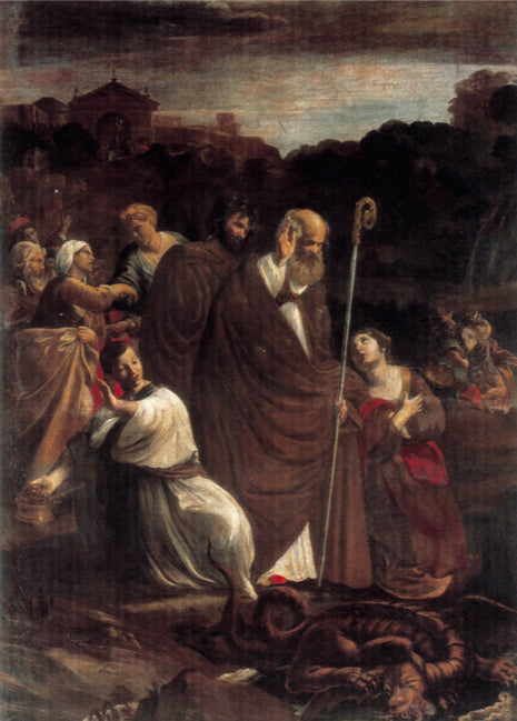 Milagre de Saint Véran - Giovanni Lanfranco