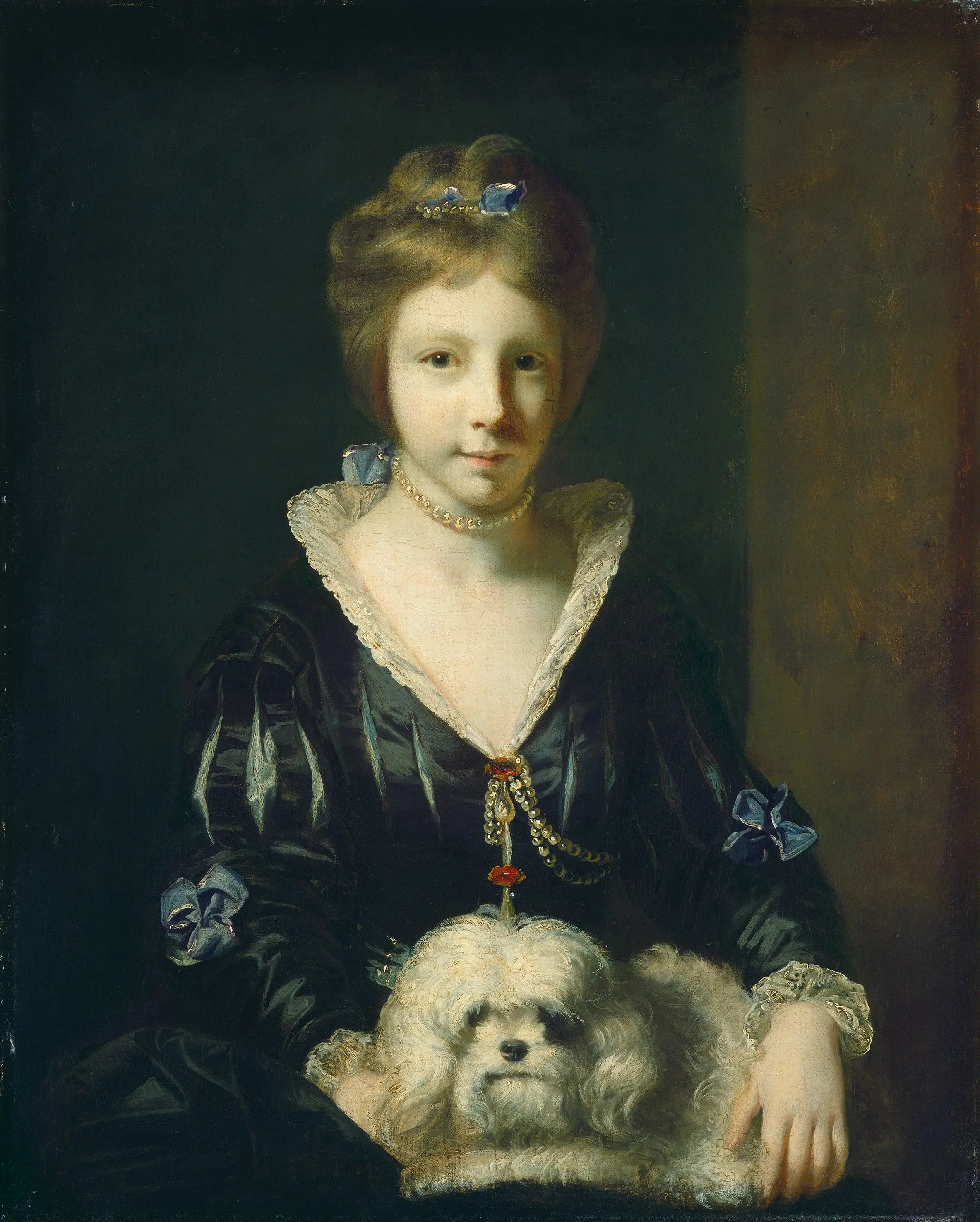 Mademoiselle Beatrix Lister - Joshua Reynolds - Alpha Reproduction