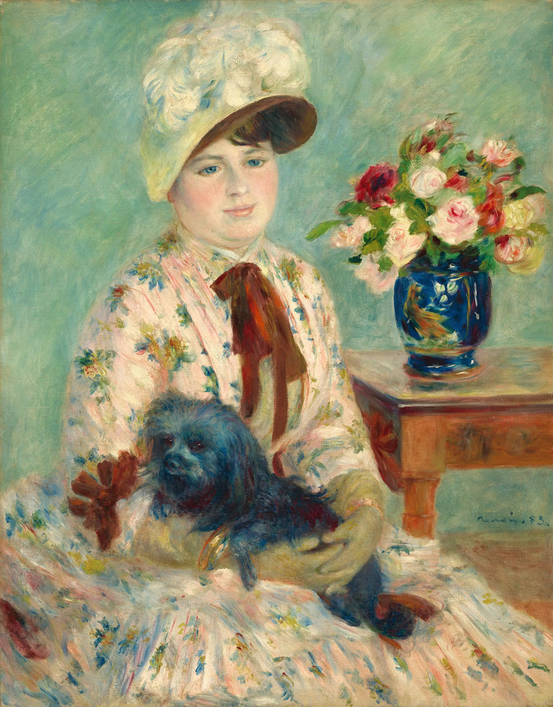 Srta. Charlotte Berthier - Pierre-Auguste Renoir